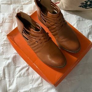 Rockport Brown Ankle Booties